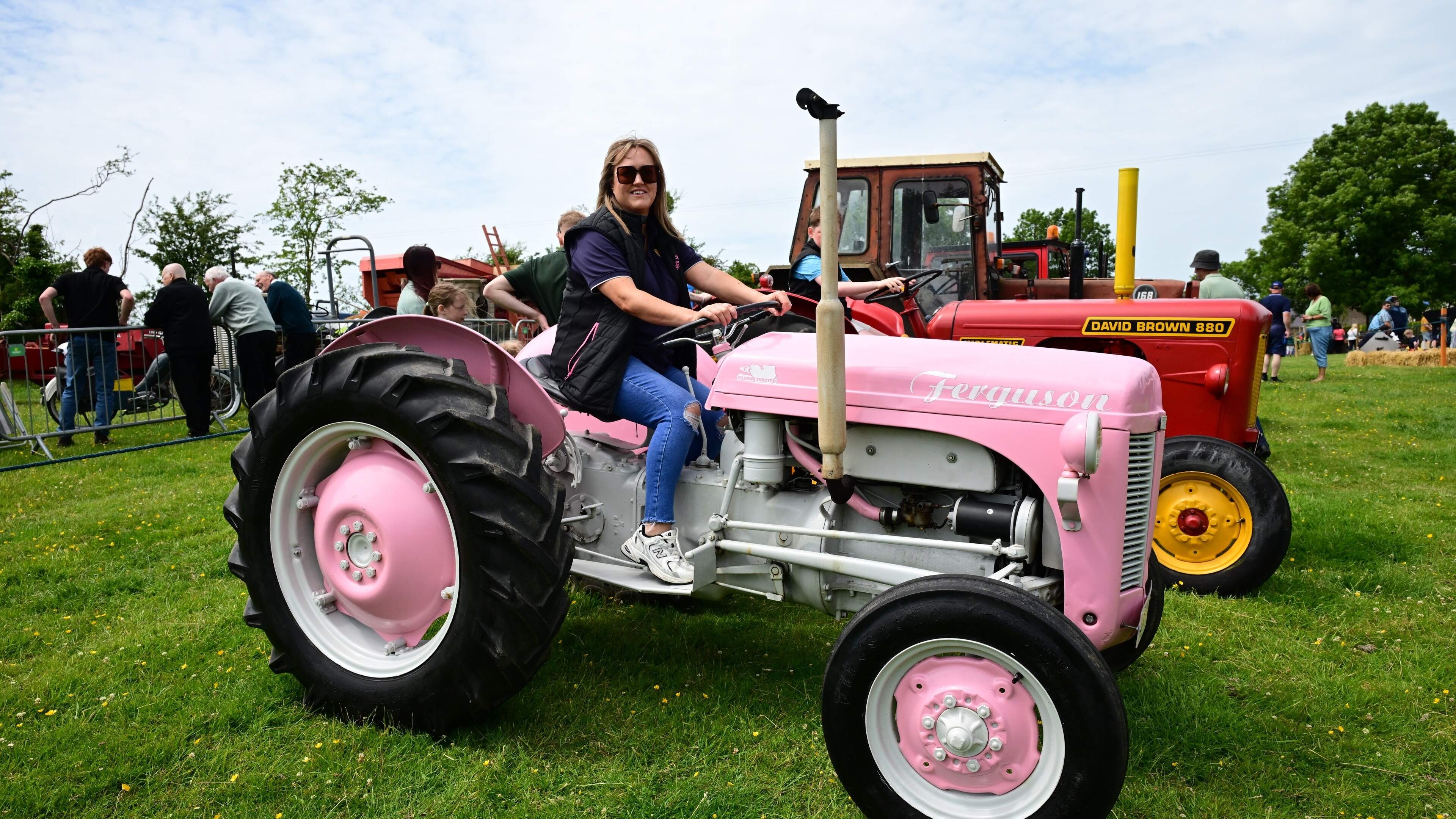Eileen Farrell Transforms Tractor for Charity